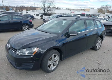 2015 Volkswagen Golf Sportwagen Tdi S 4-Door from USA, damaged, VIN 3VWCA7AU4FM503182